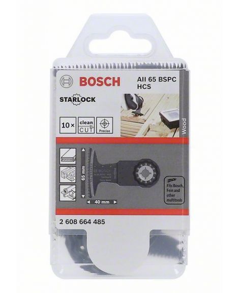 BOSCH RB — 10 SZT. AII 65 BSPC 40 x 65 mm