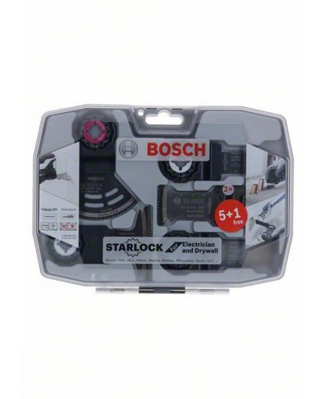 BOSCH Zestaw RB Starlock do instalacji elektrycznych i płyt kartonowo-gipsowych AIZ 53 BPB- AIZ 20 AB- AIZ 32 APB- All 65 APB- A