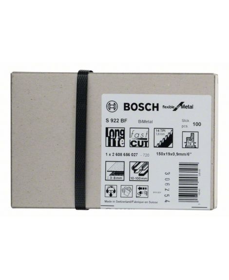 BOSCH Brzeszczot do piły szablastej S 922 BF Flexible for Metal