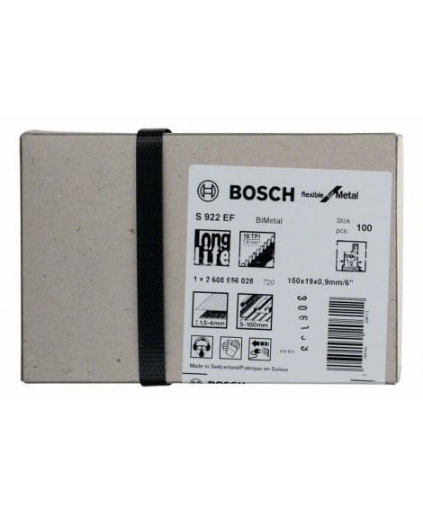 BOSCH Brzeszczot do piły szablastej S 922 EF Flexible for Metal