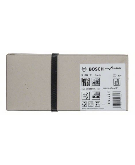 BOSCH Brzeszczot do piły szablastej S 1022 HF Flexible for Wood and Metal