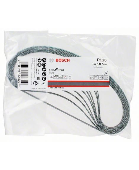 BOSCH Taśma szlifierska Y580 13 x 457 mm, 120