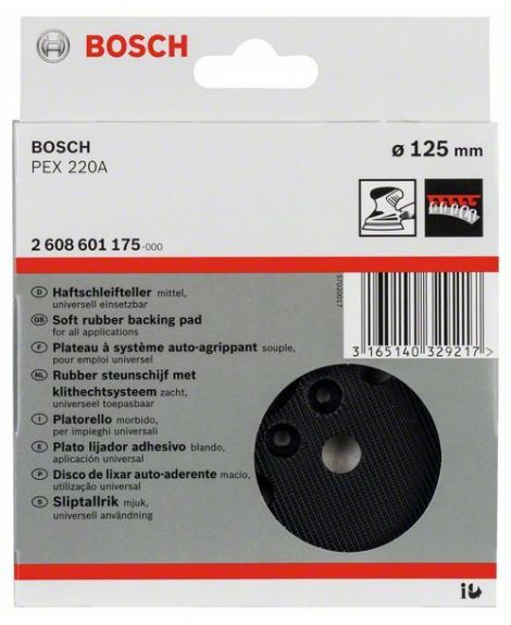 BOSCH Talerze szlifierskie Bez zestawu instalacyjnego