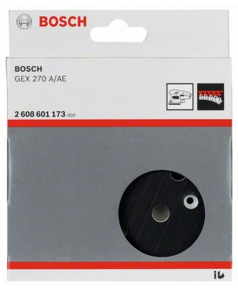 BOSCH Talerze szlifierskie średniotwarde, 125 mm