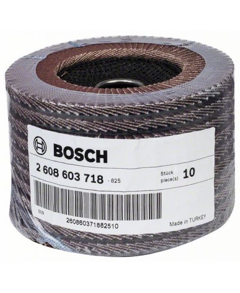 BOSCH Listkowa tarcza szlifierska X431, Standard for Metal 125 mm, 22,23 mm, 80