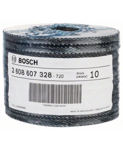 BOSCH Listkowa tarcza szlifierska X571, Best for Metal D - 125 mm- K - 80, prosta