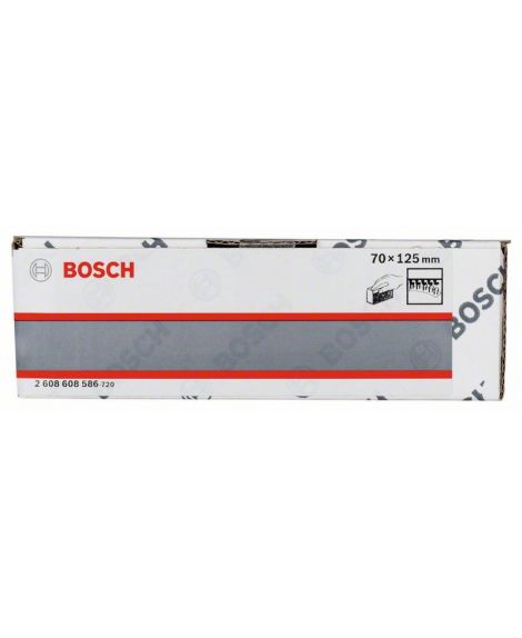 BOSCH Klocek do szlifowania ręcznego, dwustronny 70 x 125 mm