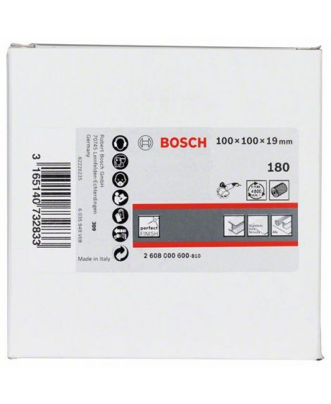 BOSCH Wałek do szlifowania lameli 19 mm, 180, 100 mm, 100 mm