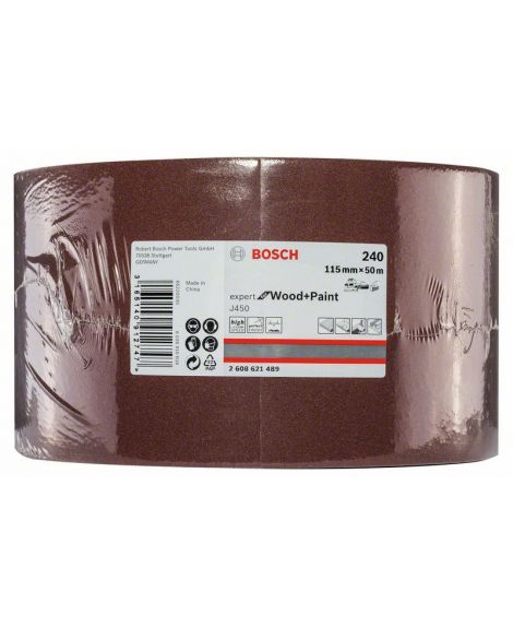 BOSCH J450 Expert for Wood and Paint, 115 mm x 50 m, G240 115mm X 50m, G240