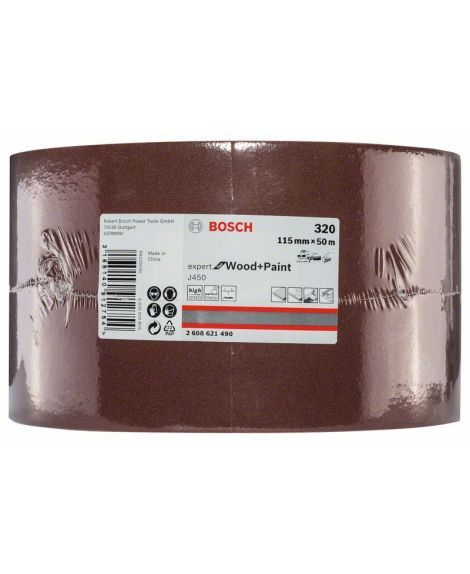 BOSCH J450 Expert for Wood and Paint, 115 mm x 50 m, G320 115mm X 50m, G320