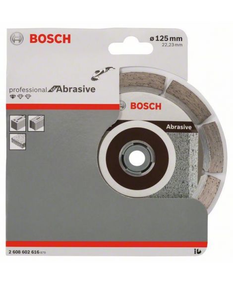 BOSCH Diamentowa tarcza tnąca Standard for Abrasive 125 x 22,23 x 6 x 7 mm