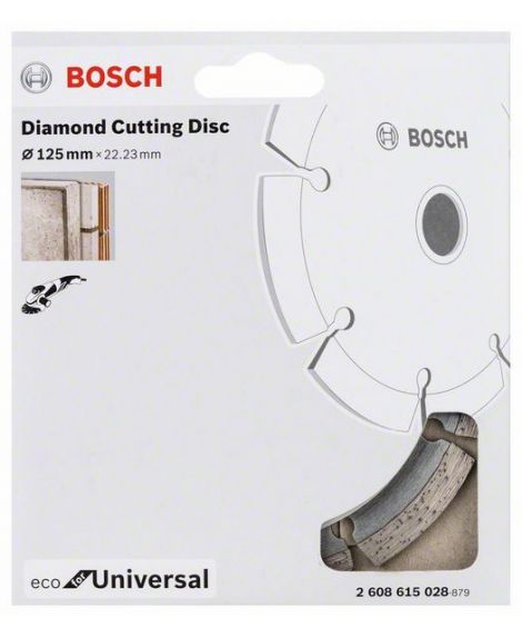 BOSCH Diamentowa tarcza tnąca ECO for Universal 125x22.23x2.0x7mm