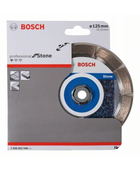 BOSCH Diamentowa tarcza tnąca Standard for Stone 125 x 22,23 x 1,6 x 10 mm