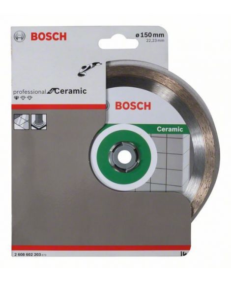 BOSCH Diamentowa tarcza tnąca Standard for Ceramic 150 x 22,23 x 1,6 x 7 mm