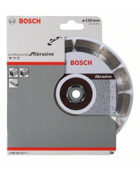 BOSCH Diamentowa tarcza tnąca Standard for Abrasive 150 x 22,23 x 2 x 10 mm