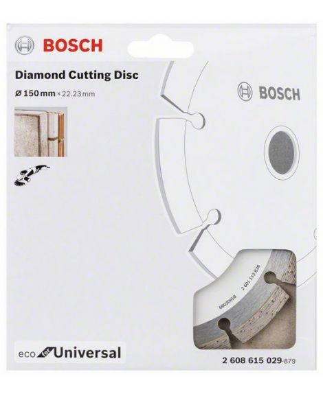 BOSCH Diamentowa tarcza tnąca ECO for Universal 150x22.23x2.1x7