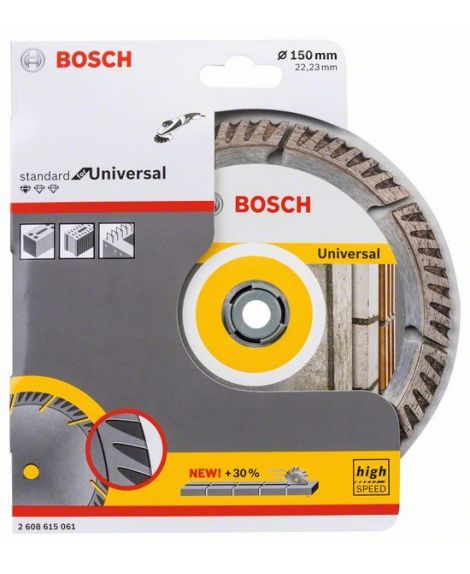 BOSCH Diamentowa tarcza tnąca Standard for Universal 150 x 22,23 150x22.23x2.4x10mm