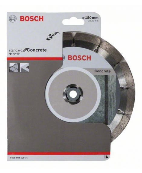 BOSCH Diamentowa tarcza tnąca Standard for Concrete 180 x 22,23 x 2 x 10 mm