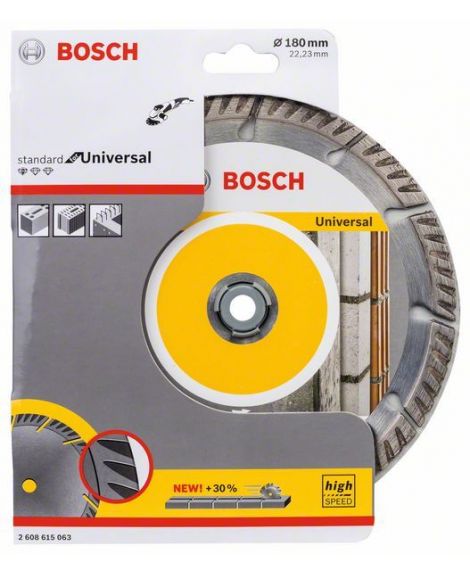 BOSCH Diamentowa tarcza tnąca Standard for Universal 180 x 22,23 180x22.23x2.4x10mm