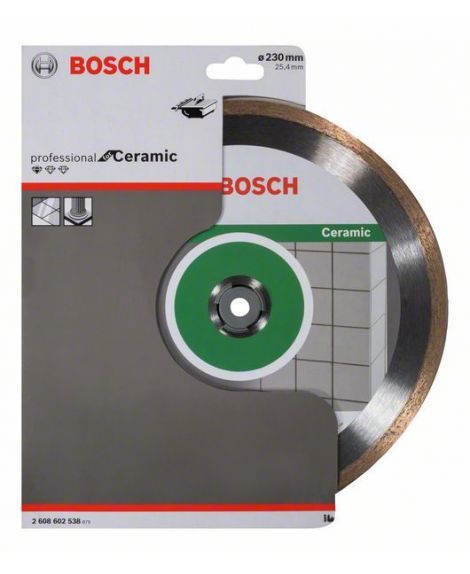 BOSCH Diamentowa tarcza tnąca Standard for Ceramic 230 x 25,40 x 1,6 x 7 mm