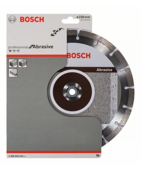 BOSCH Diamentowa tarcza tnąca Standard for Abrasive 230 x 22,23 x 2,3 x 10 mm