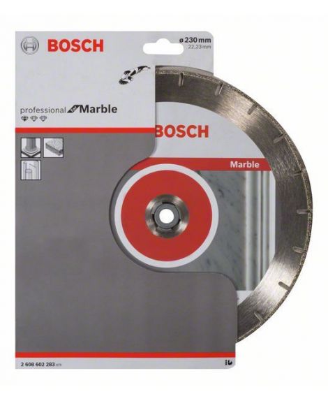 BOSCH Diamentowa tarcza tnąca Standard for Marble 230 x 22,23 x 2,8 x 3 mm