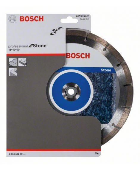 BOSCH Diamentowa tarcza tnąca Standard for Stone 230 x 22,23 x 2,3 x 10 mm