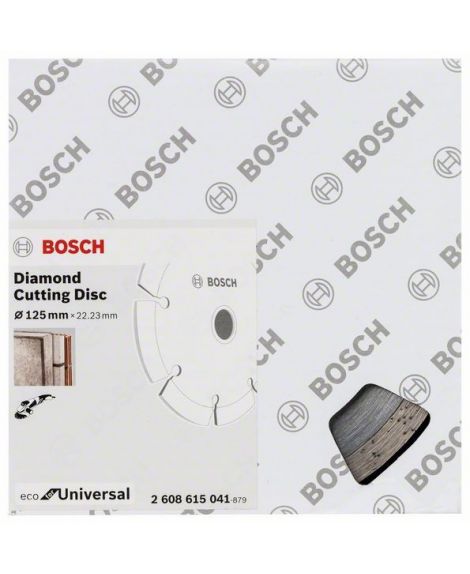 BOSCH Diamentowa tarcza tnąca ECO for Universal 125x22.23x2.0x7