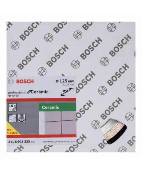 BOSCH Diamentowa tarcza tnąca Standard for Ceramic 125 x 22,23 x 1,6 x 7 mm