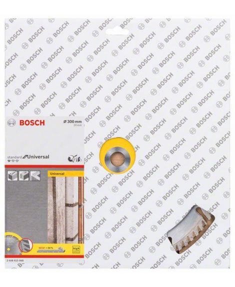 BOSCH Diamentowa tarcza tnąca Standard for Universal 300 x 20 300x20x3.3x10mm