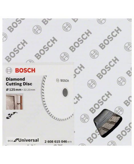 BOSCH Diamentowa tarcza tnąca ECO for Universal 125x22.23x2.4x7