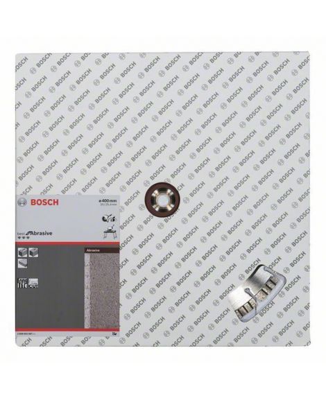 BOSCH Diamentowa tarcza tnąca Best for Abrasive 400 x 20,00+25,40 x 3,2 x 12 mm