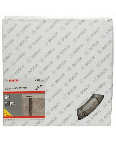 BOSCH Diamentowa tarcza tnąca Standard for Concrete 230 x 22,23 x 2,3 x 10 mm