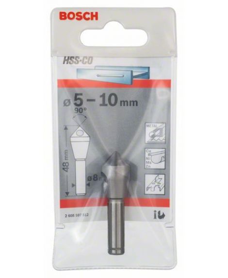 BOSCH Pogłębiacze z otworem poprzecznym 14,0 mm, 5-10, 48 mm, 8 mm