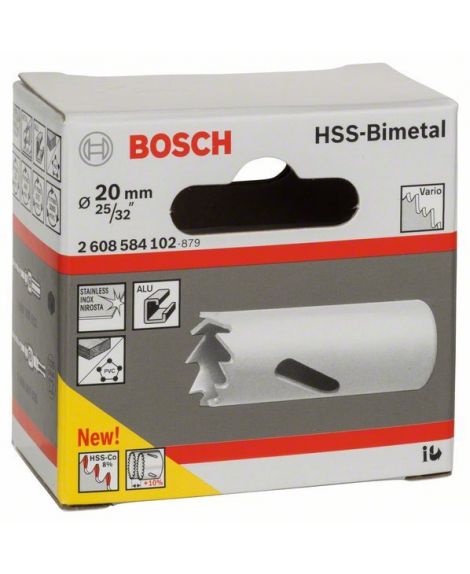 BOSCH Piła otwornica HSS-Bimetal do adapterów standardowych 20 mm, 25_32"