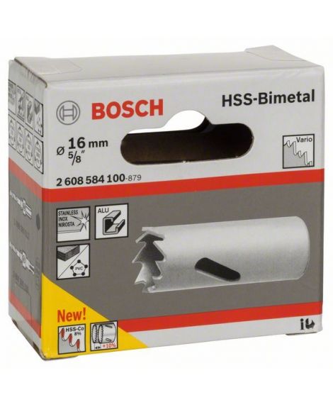 BOSCH Piła otwornica HSS-Bimetal do adapterów standardowych 16 mm, 5_8"