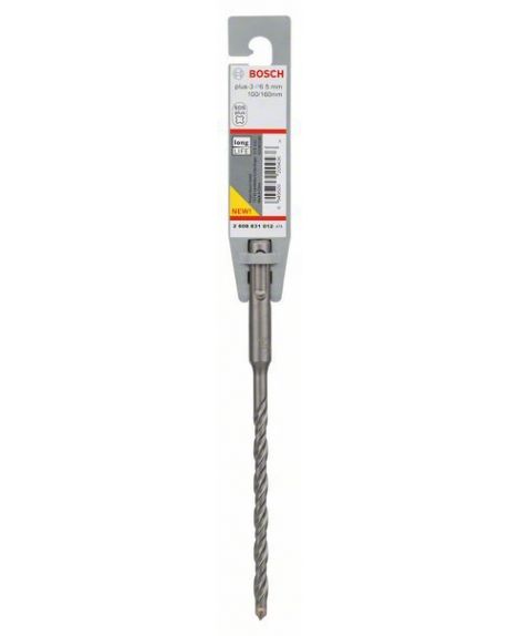 BOSCH Wiertła do młotów SDS plus-3 6,5 x 100 x 160 mm