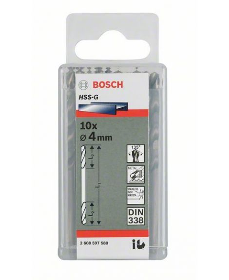 BOSCH Wiertła dwustronne 4,5 x 17 x 58 mm