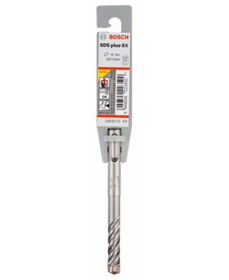 BOSCH Wiertła do młotów SDS plus-5X 10 x 50 x 110 mm