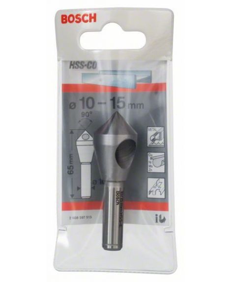 BOSCH Pogłębiacze z otworem poprzecznym 21,0 mm, 10-15, 65 mm, 10 mm