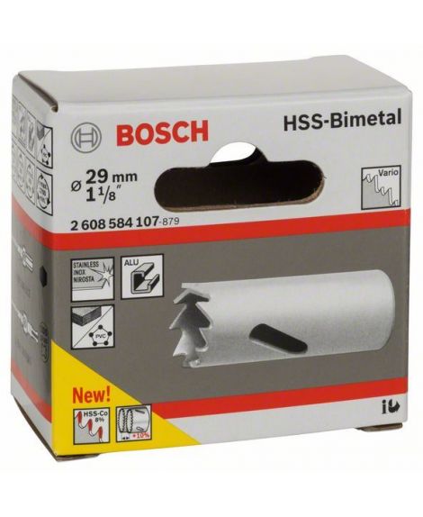 BOSCH Piła otwornica HSS-Bimetal do adapterów standardowych 29 mm, 1 1_8"