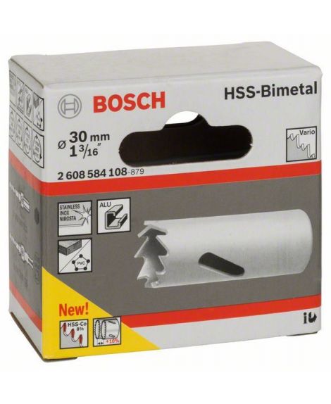 BOSCH Piła otwornica HSS-Bimetal do adapterów standardowych 30 mm, 1 3_16"