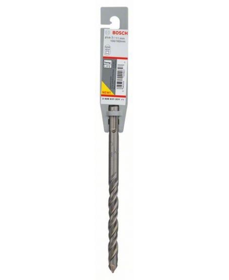 BOSCH Wiertła do młotów SDS plus-3 11 x 100 x 160 mm