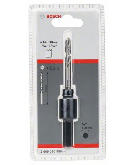 BOSCH Adapter sześciokątny 1_2" - 20 UNF, 14 – 30 mm