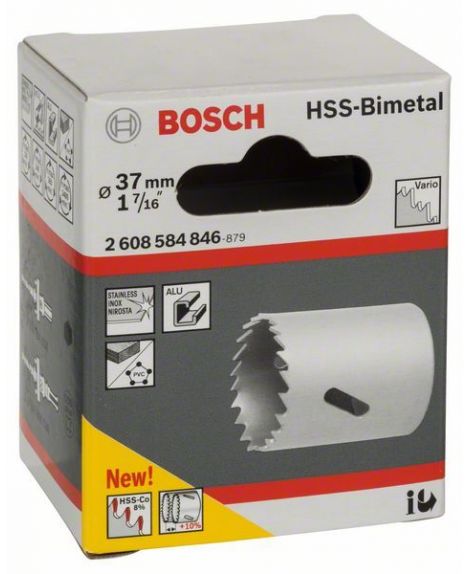 BOSCH Piła otwornica HSS-Bimetal do adapterów standardowych 37 mm, 1 7_16"