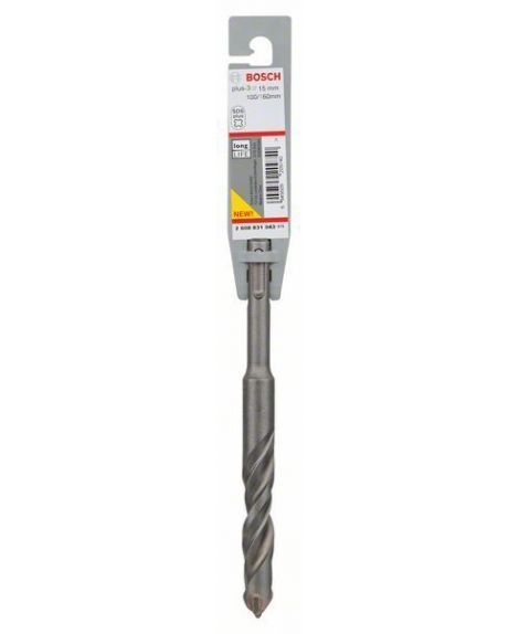 BOSCH Wiertła do młotów SDS plus-3 15 x 100 x 160 mm