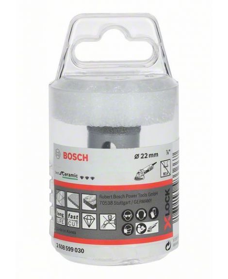 BOSCH Diamentowa przecinarka Best for Ceramic Dry Speed 22x35 z systemem X-LOCK 22 x 35 mm