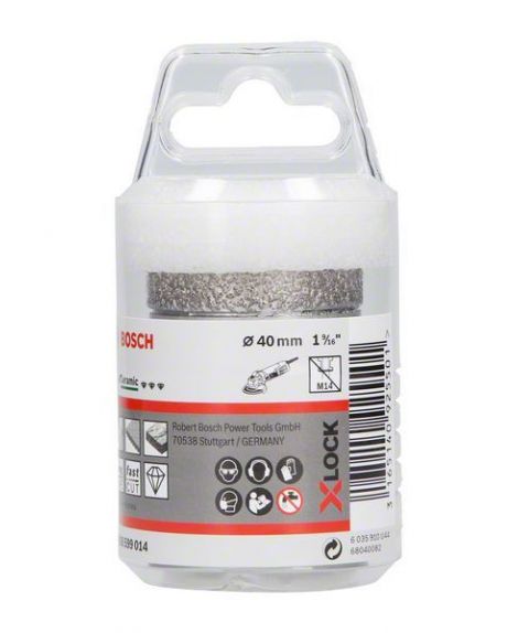 BOSCH Diamentowa przecinarka Best for Ceramic Dry Speed 40x35 z systemem X-LOCK 40 x 35 mm