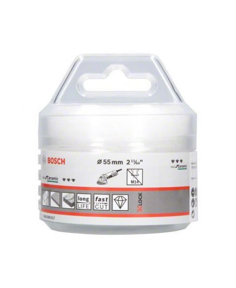 BOSCH Diamentowa przecinarka Best for Ceramic Dry Speed z systemem X-LOCK, 55x35 55 x 35 mm