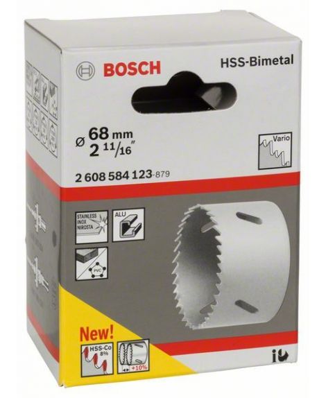 BOSCH Piła otwornica HSS-Bimetal do adapterów standardowych 68 mm, 2 11_16"